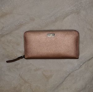 😍 Kate Spade Rose Gold Wallet